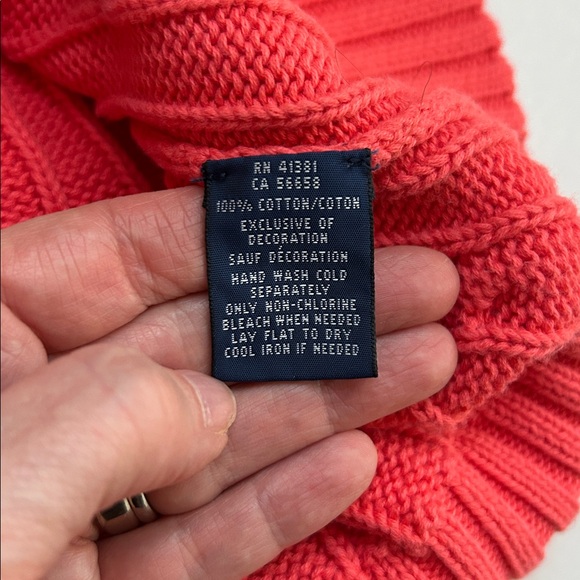 Ralph Lauren Coastal Cotton Cable Knit Sweater - Picture 5 of 11